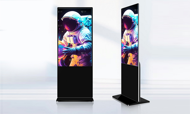 鸿蒙系统立式广告机