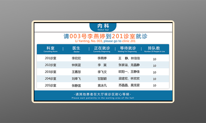 病区监控屏