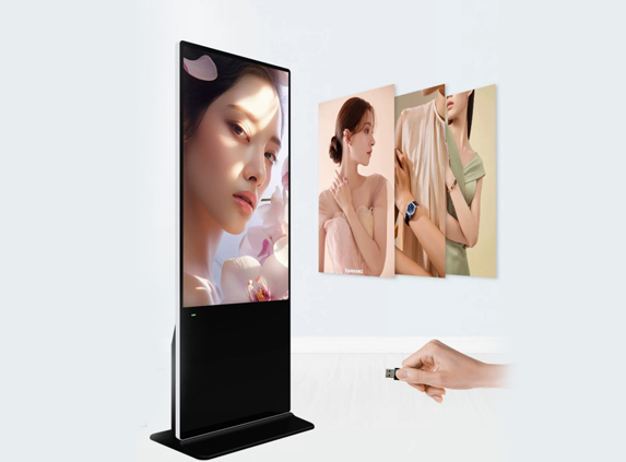 鸿蒙系统立式广告机